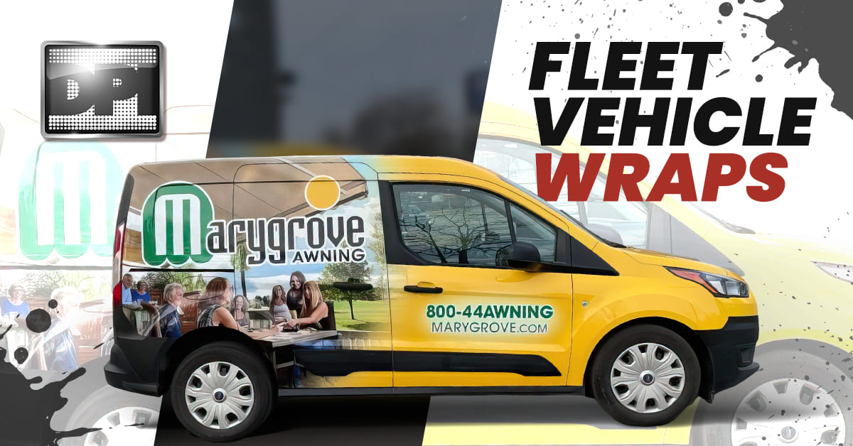 Marygrove Awning Vehicle Wrap | Fleet Vehicle Wraps | DPI Graphics, Inc.